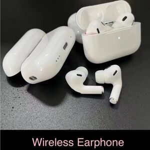 Wireless White Earbuds